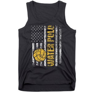 Water Polo Usa Flag Goalie Sportsmen Goalkeeper Tank Top