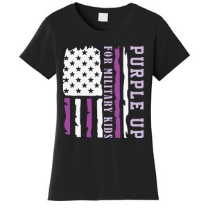 Wear purple up for military month of the military child Women's T-Shirt