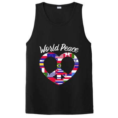 World Peace United Countries International Day Of Peace PosiCharge Competitor Tank