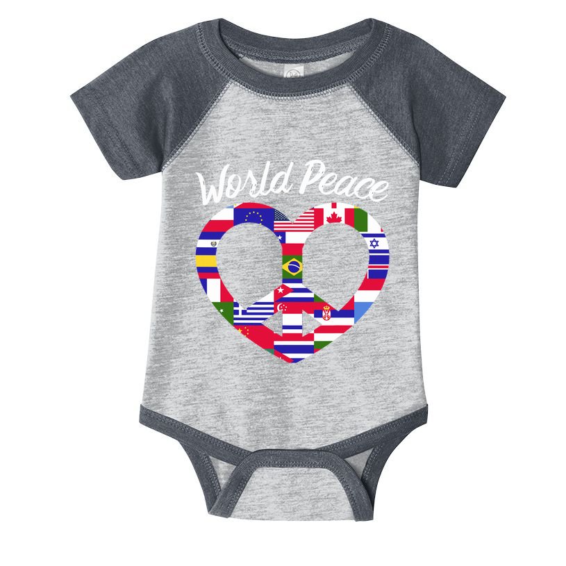 World Peace United Countries International Day Of Peace Infant Baby Jersey Bodysuit