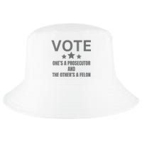 Wo Prosecutor Versus Felon Voter Funny Political Cool Comfort Performance Bucket Hat