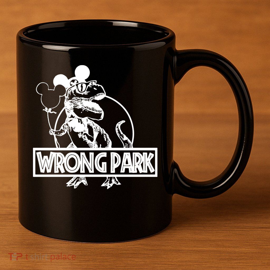 Wrong Park 11oz C Handle Ceramic Mug