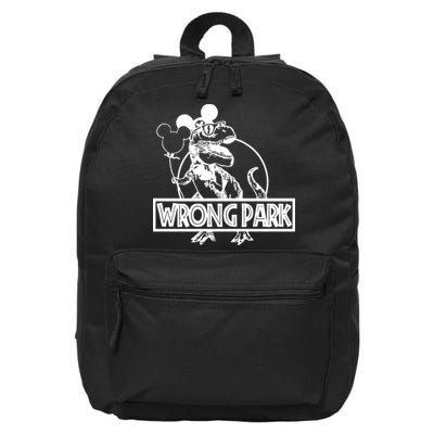 Wrong Park 16 in Basic Backpack
