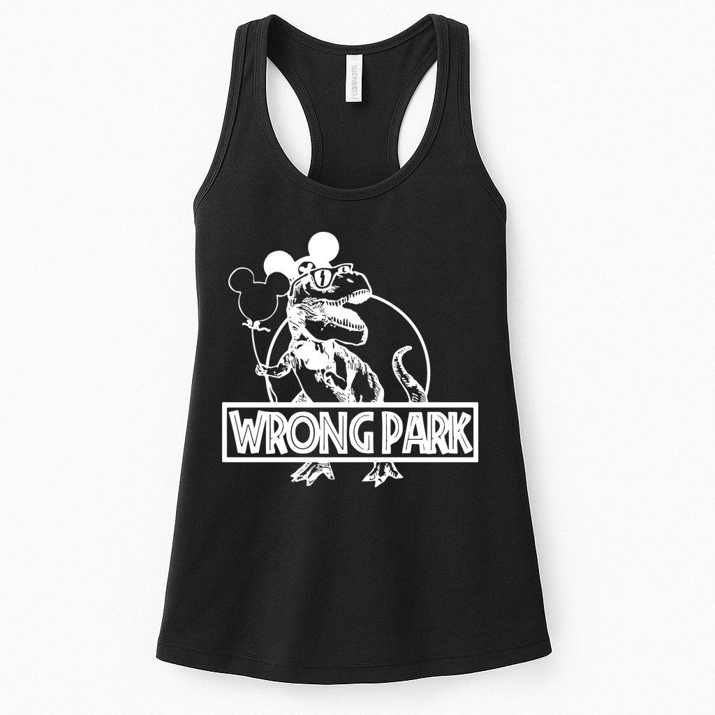 Wrong Park Womens Tank Top
