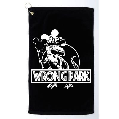 Wrong Park Golf Towel