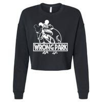 Wrong Park Cropped Pullover Crew
