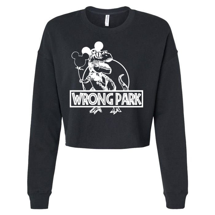 Wrong Park Cropped Pullover Crew
