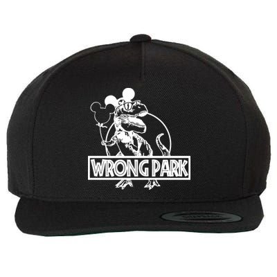 Wrong Park Wool Snapback Cap