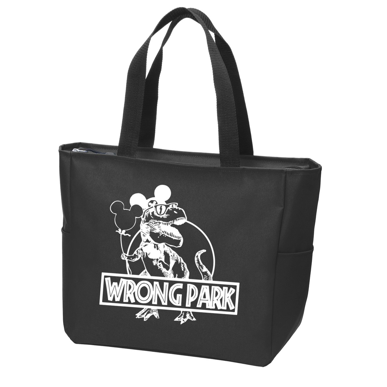 Wrong Park Zip Tote Bag