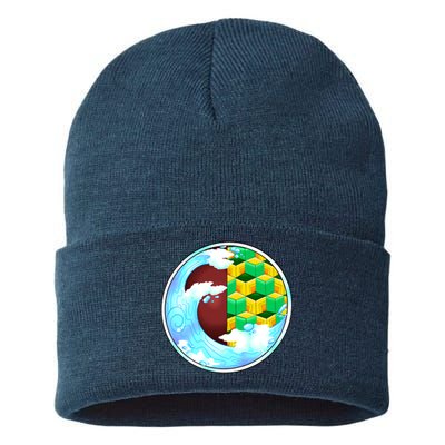 Water Pillar Sustainable Knit Beanie