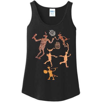 Warrior Petroglyphs. Ladies Essential Tank