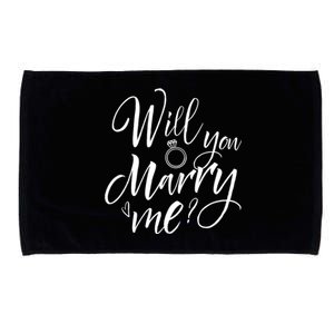 Wedding Proposal Will You Marry Me Great Gift Engaget Outfit Gift Cool Gift Microfiber Hand Towel