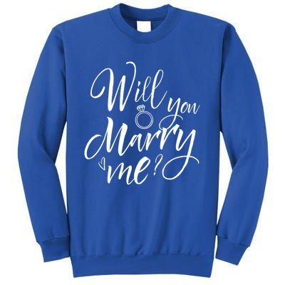 Wedding Proposal Will You Marry Me Great Gift Engaget Outfit Gift Cool Gift Sweatshirt