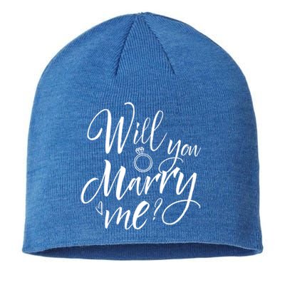 Wedding Proposal Will You Marry Me Great Gift Engaget Outfit Gift Cool Gift Sustainable Beanie