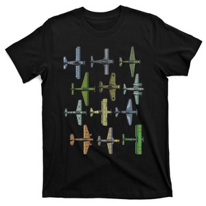 Ww2 Planes Warbirds Warplanes T-Shirt