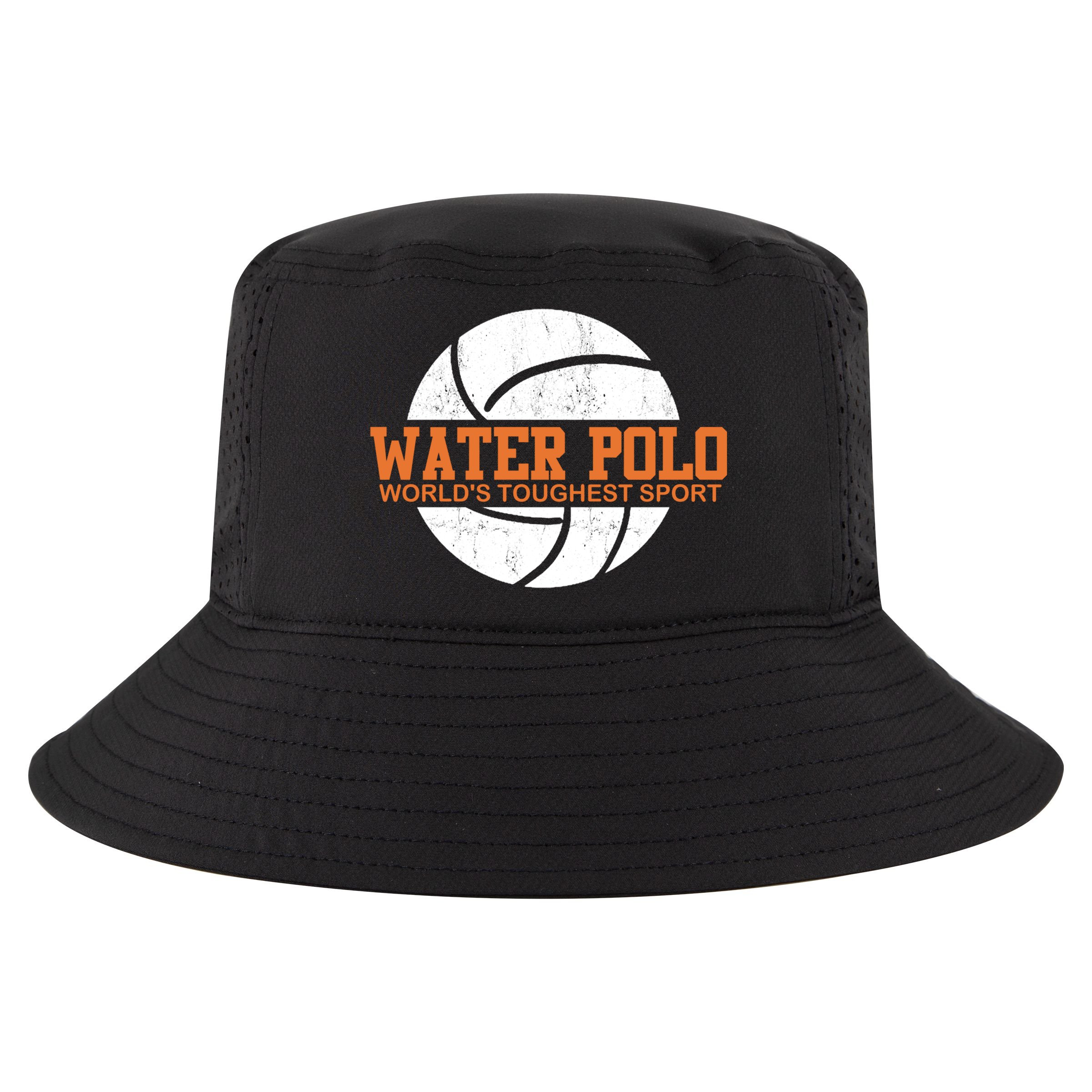 Water Polo World's Toughest Sport Swimming Water Polo Cool Gift Cool Comfort Performance Bucket Hat