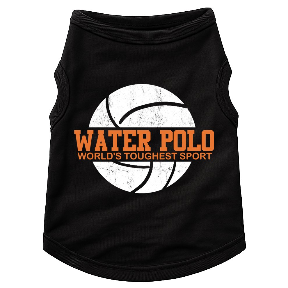Water Polo World's Toughest Sport Swimming Water Polo Cool Gift Doggie Tank