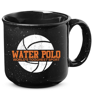 Water Polo World's Toughest Sport Swimming Water Polo Cool Gift 15oz Campfire Ceramic Mug