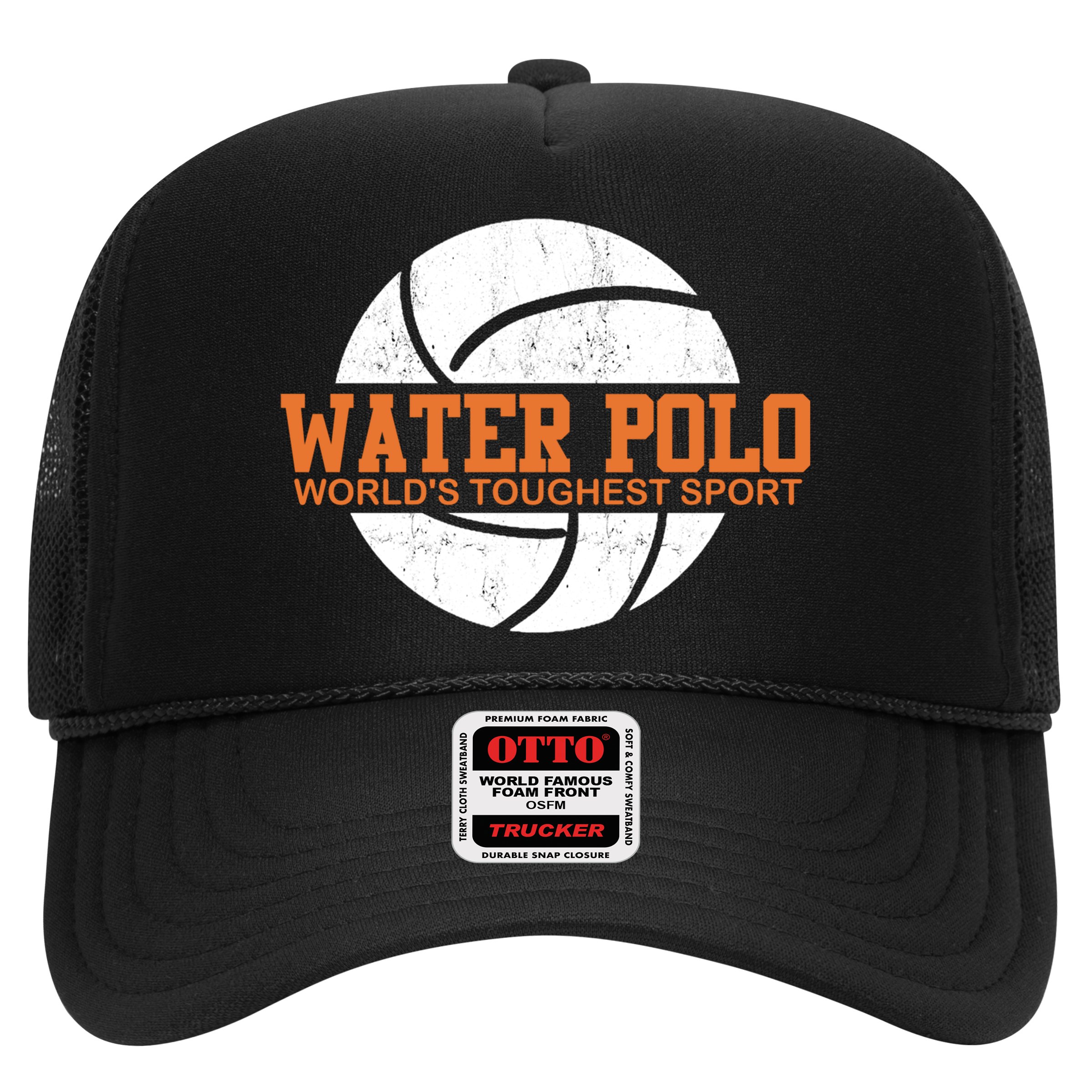 Water Polo World's Toughest Sport Swimming Water Polo Cool Gift Hat