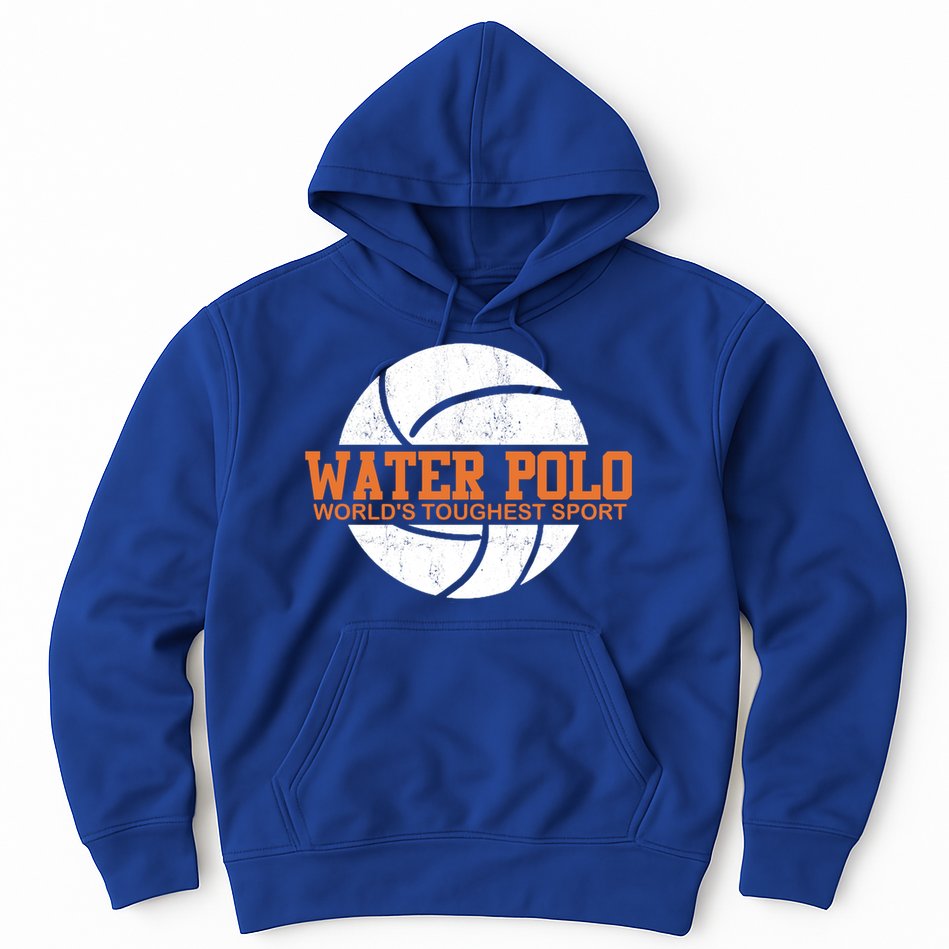 Water Polo World's Toughest Sport Swimming Water Polo Cool Gift Hoodie