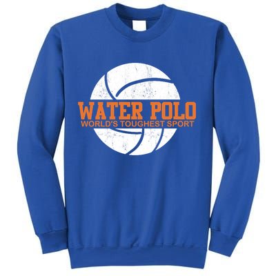 Water Polo World's Toughest Sport Swimming Water Polo Cool Gift Sweatshirt