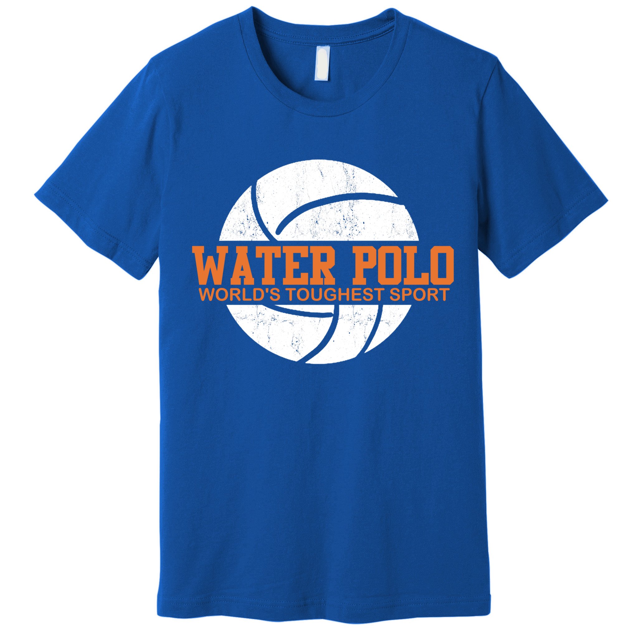 Water Polo World's Toughest Sport Swimming Water Polo Cool Gift Premium T-Shirt