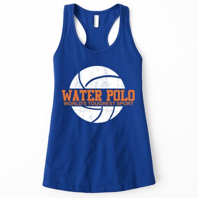 Water Polo World's Toughest Sport Swimming Water Polo Cool Gift Womens Tank Top