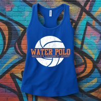 Water Polo World's Toughest Sport Swimming Water Polo Cool Gift Womens Tank Top