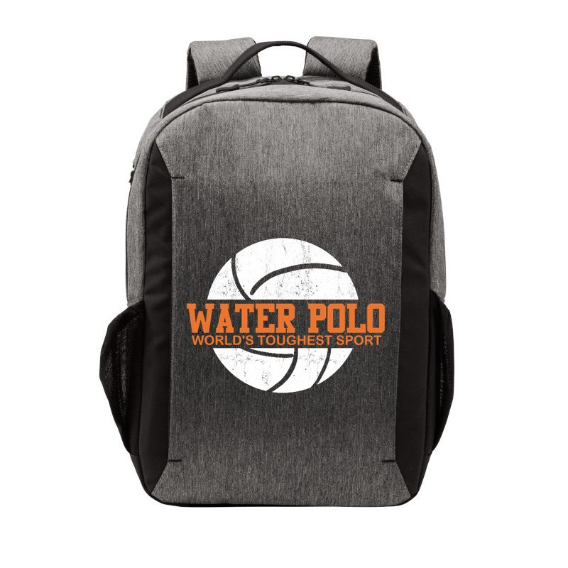 Water Polo World's Toughest Sport Swimming Water Polo Cool Gift Vector Backpack