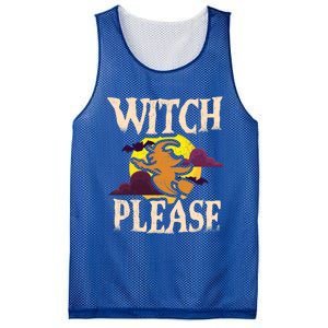 Witch Please Witch Halloween Gift Mesh Reversible Basketball Jersey Tank