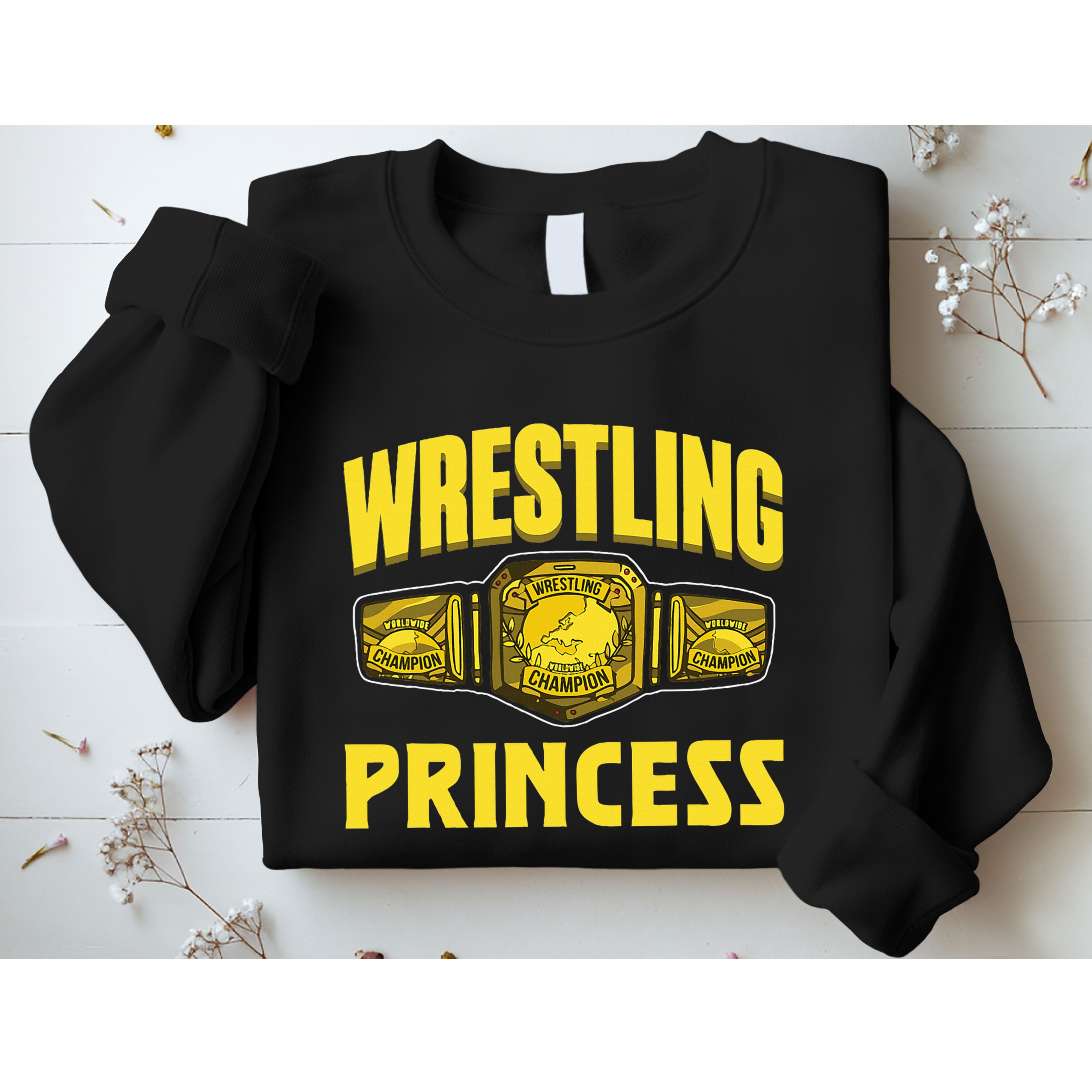 Wrestling Princess Wrestles Wrestler Wrestle Wrestling Sweatshirt