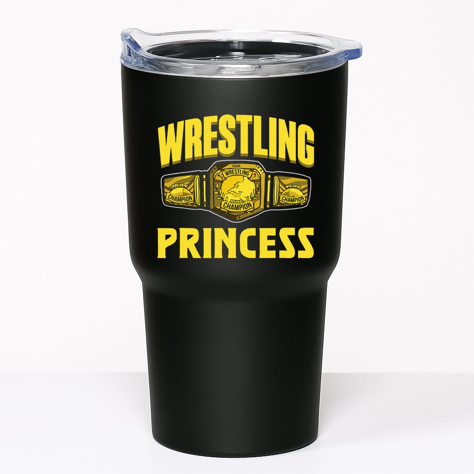 Wrestling Princess Wrestles Wrestler Wrestle Wrestling Tumbler