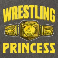 Wrestling Princess Wrestles Wrestler Wrestle Wrestling Cotton Canvas Backpack