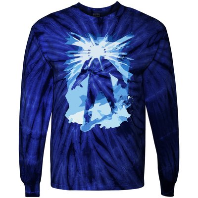 Warmest Place Tie-Dye Long Sleeve Shirt