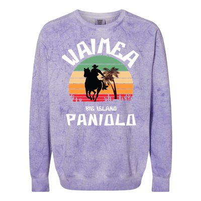 Waimea Paniolo Colorblast Crewneck Sweatshirt