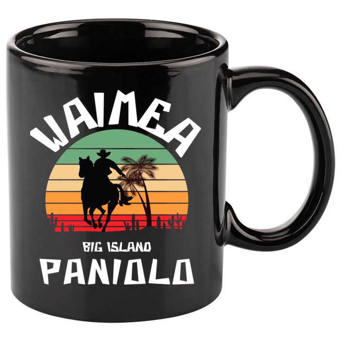 Waimea Paniolo 11oz C Handle Ceramic Mug