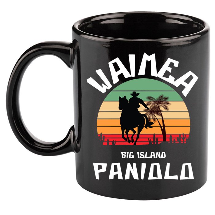 Waimea Paniolo 11oz C Handle Ceramic Mug