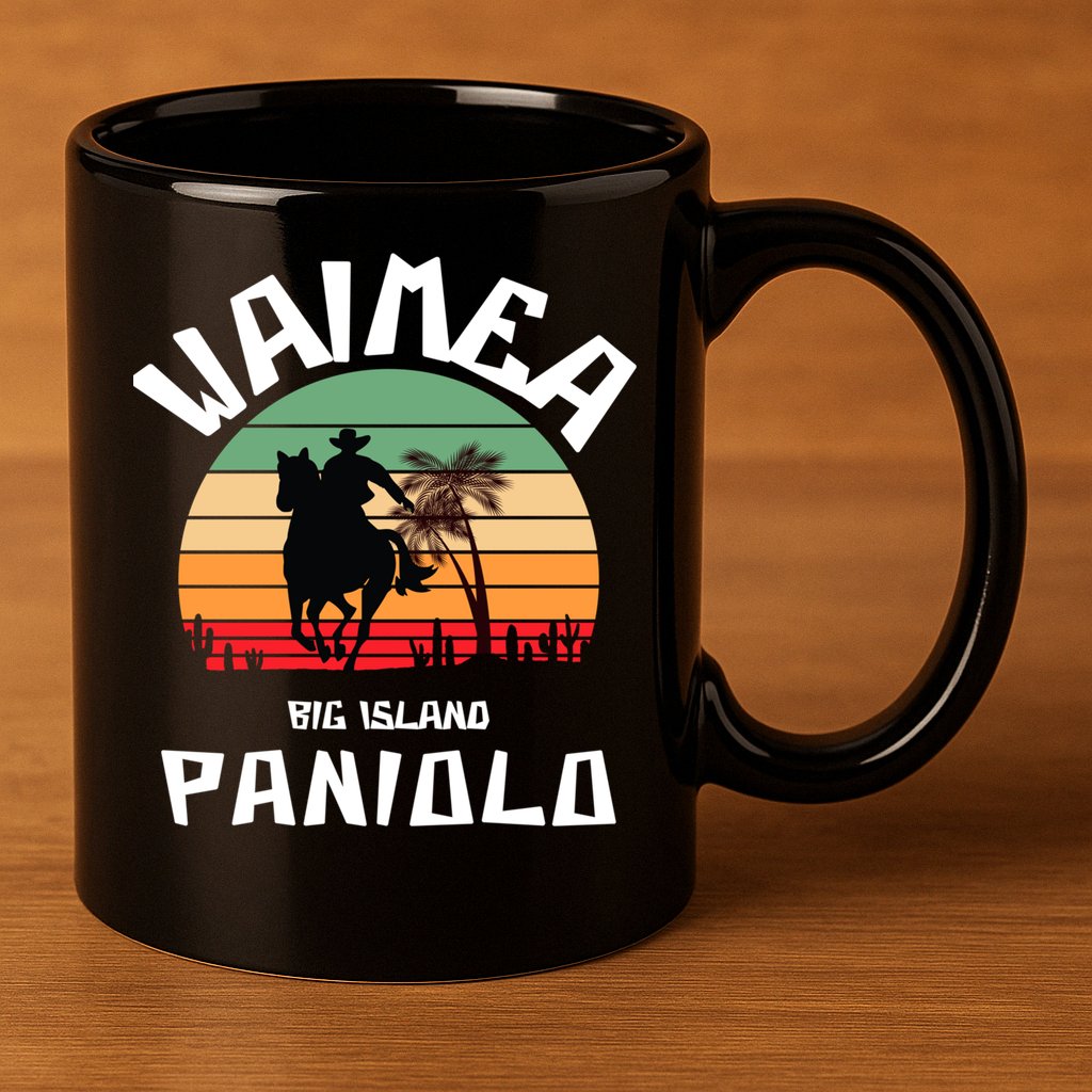 Waimea Paniolo 11oz C Handle Ceramic Mug