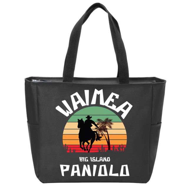 Waimea Paniolo Zip Tote Bag