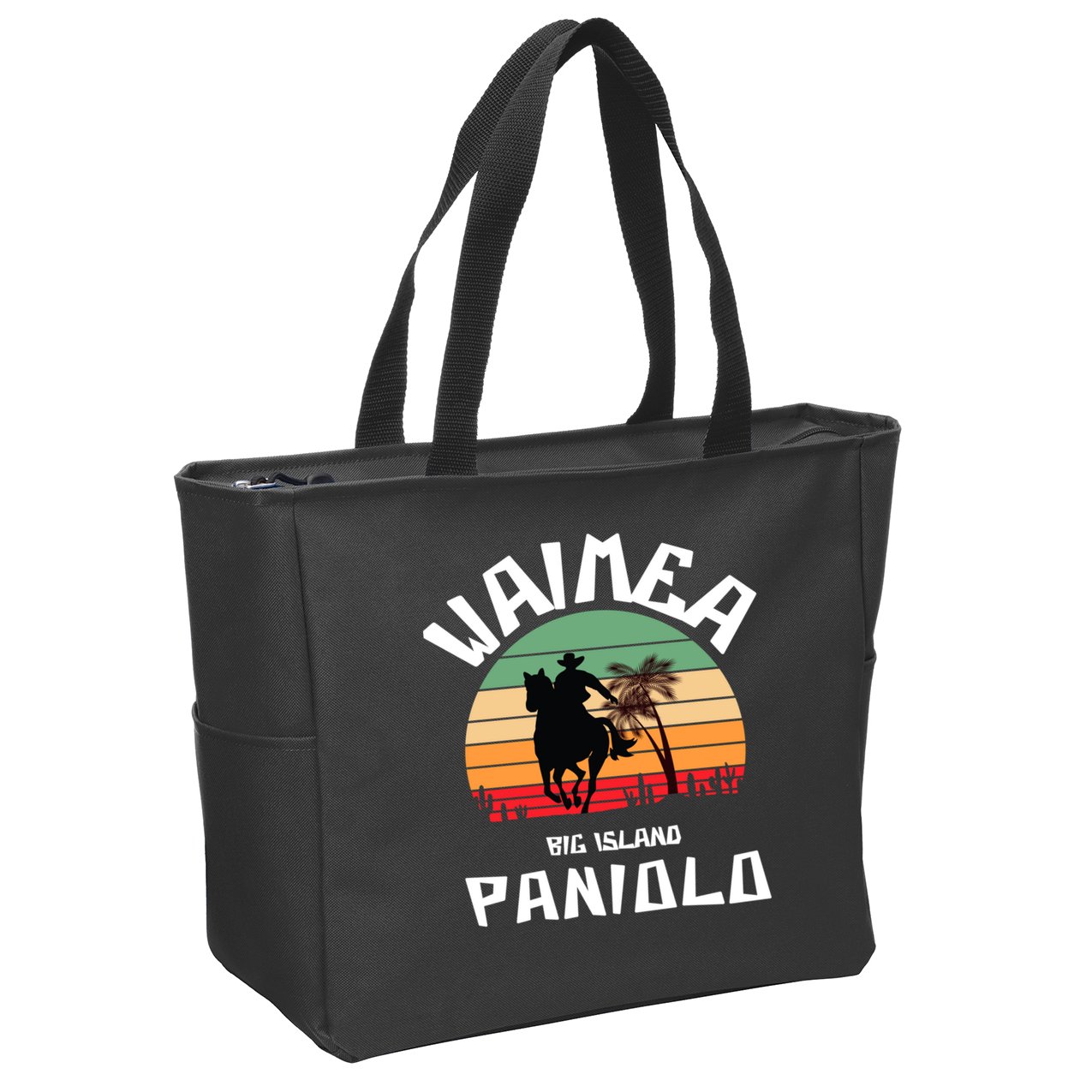 Waimea Paniolo Zip Tote Bag
