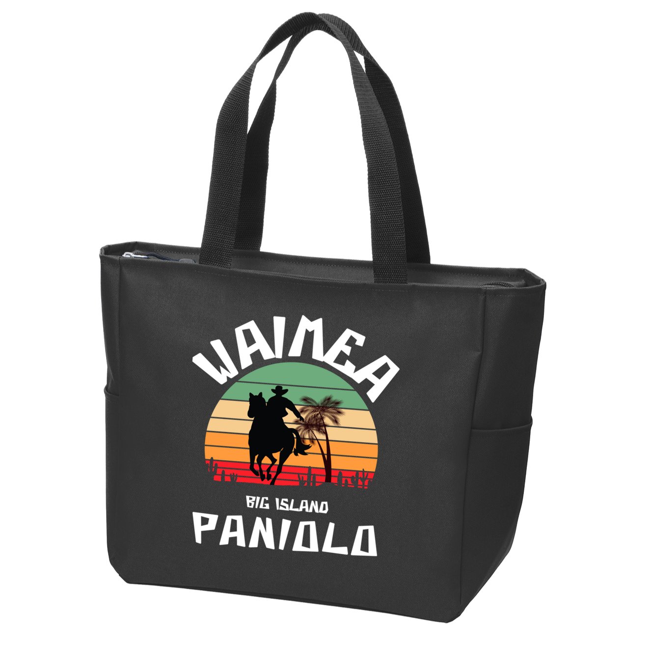 Waimea Paniolo Zip Tote Bag