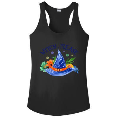 Witch Please Witch Hat Gift Ladies PosiCharge Competitor Racerback Tank