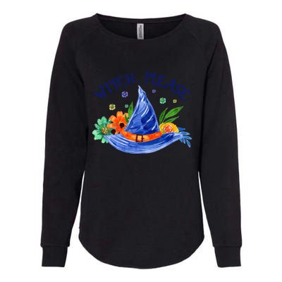 Witch Please Witch Hat Gift Womens California Wash Sweatshirt