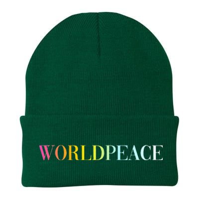 World Peace Knit Cap Winter Beanie