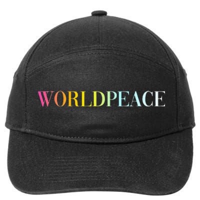 World Peace 7-Panel Snapback Hat