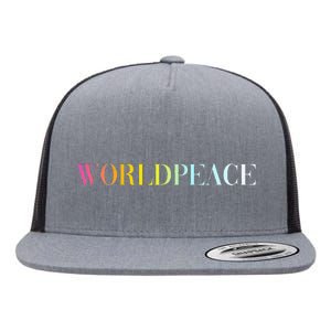 World Peace Flat Bill Trucker Hat