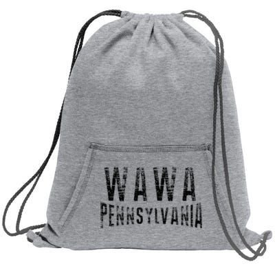 Wawa Pennsylvania Sweatshirt Cinch Pack Bag