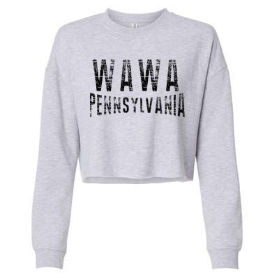 Wawa Pennsylvania Cropped Pullover Crew