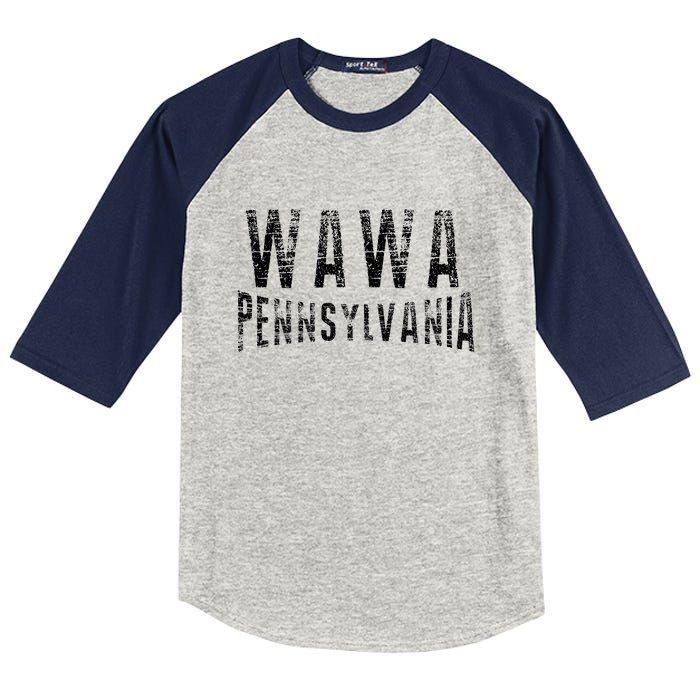 Wawa Pennsylvania Kids Colorblock Raglan Jersey