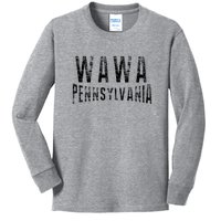 Wawa Pennsylvania Kids Long Sleeve Shirt